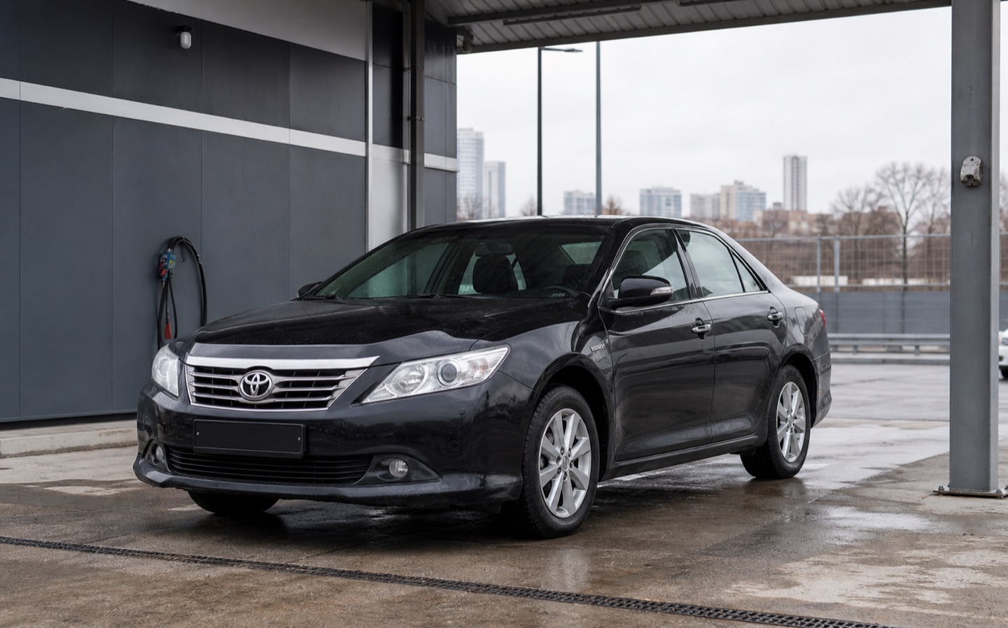Toyota Camry 2012 на площадке оценки