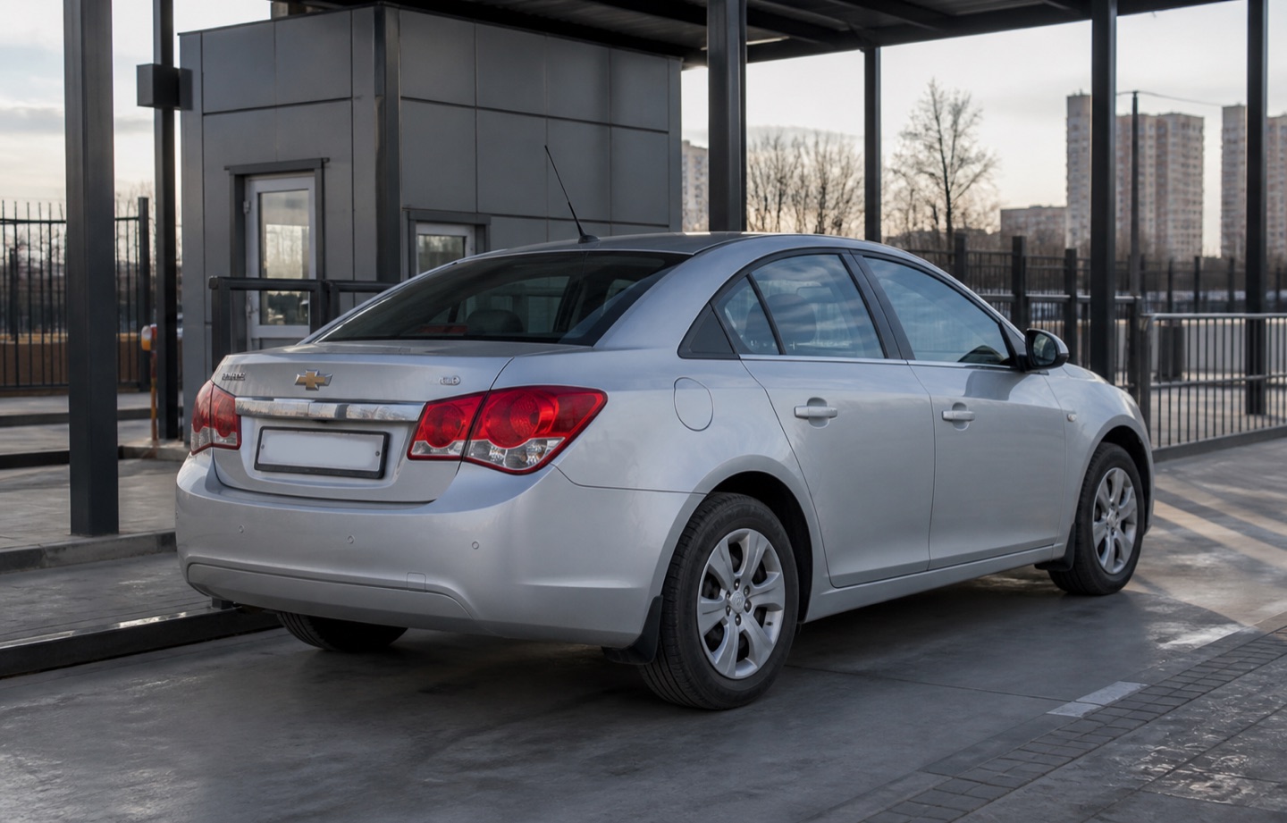 Chevrolet Cruze 2012 на площадке оценки